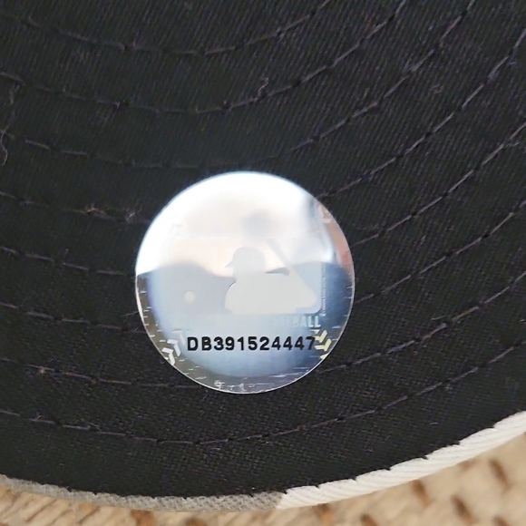 Authentic New Era 59fifty Los Angeles Dodgers Black Gray Camo Fitted Hat - Picture 7 of 8